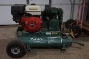 lot 373 image: Gas Air Compressor