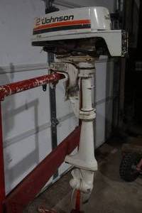 lot 376 image: 2 Johnson Seahorse Motor
