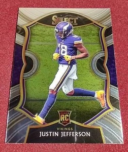 2020 Select Justin Jefferson Rookie Card