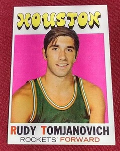 1971-72 Rudy Tomjanovich Rookie Card