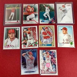 (10) Mike Trout Cards