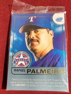 Rare Oddball Rafael Palmeiro Viagra Sealed Card Set