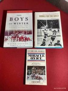 (3) Books About Miracle on Ice - (2) Published in 1980