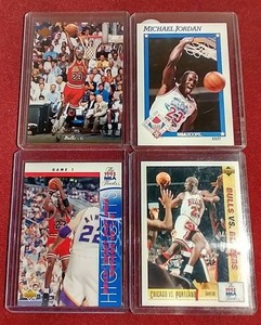 (4) Michael Jordan Cards