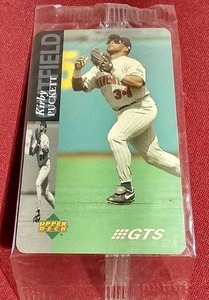 1995 Upper Deck GTS Kirby Puckett Phone Card - Unopened