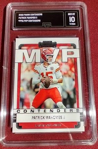 2022 Panini Contenders Patrick Mahomes Card - GMA 10