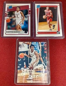 (3) Scottie Barnes Rookie Cards