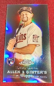 Beautiful Allen & Ginter Chrome Mini Royce Lewis Rookie Refractor Card