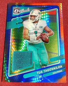 Tua Tagovailoa Jersey Card