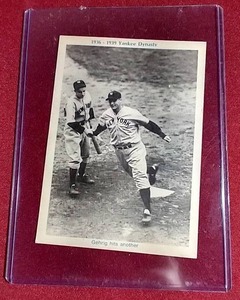1974 TCMA Yankee Dynasty Gehrig Card