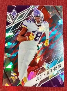 2022 Phoenix Fire & Ice Justin Jefferson Card - #d50