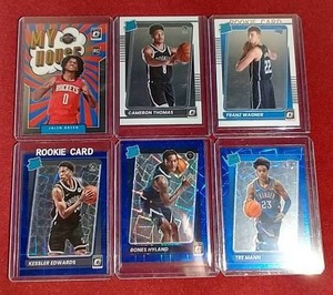 (6) Optic Basketball Rookie Cards - All Nicer Names Or Inserts
