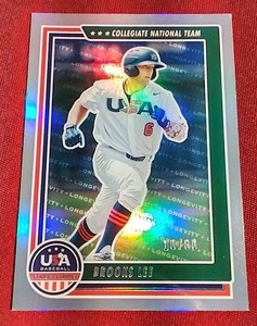 2022 Stars & Stripes Baseball Brooks Lee Card - #d80