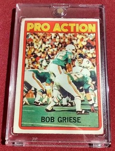 1972 Topps Bob Griese Card