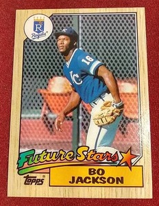 1987 Topps Bo Jackson Rookie Card