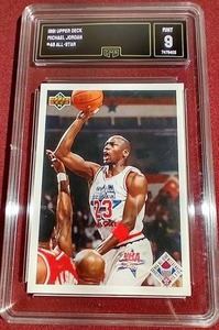 1991 Upper Deck Michael Jordan Card - GMA 9