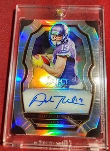 2017 Select Adam Thielen Autograph Card - #d199