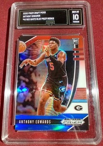 2020 Prizm Draft Picks Anthony Edwards Rookie Card - GMA 10