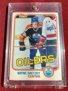 1981-82 Topps Wayne Gretzky Card