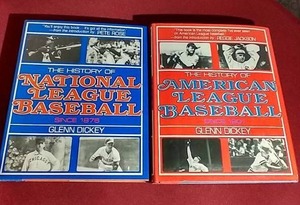 (2) Vintage Baseball History Books