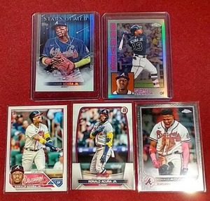 (5) Ronald Acuna Jr. Cards