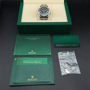 lot 17A image: Rolex Air King 116900 - Black Dial, Very Good Condition with Box and Papers - Timeless Elegance in Every Second $8,500 Retail