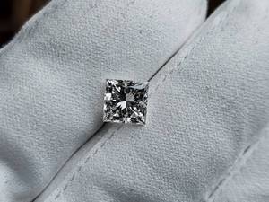 lot 5G image: 2.61 Carat Square Cut Diamond G  VS1 Loose w GCAL Report $4,280 Retail VIDEO