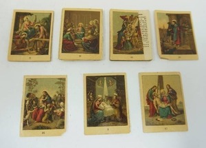 lot 17 image: Memorabilia Religious Vintage Holy Prayer Cards...