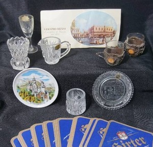 lot 103 image: Collectible Vintage Trinket Hand Painted Glass Porcelain Ceramic Pewter Crystal Etc...