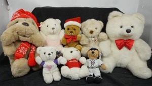 lot 130 image: Soft Collectible Stuffed Bear Dog, Minnesota Twins Bear wTag, Vintage 1984 Kris Krinkles 14 Shar-Pei Dog Plush Target Dayton Hudson Etc...