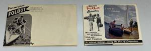 lot 9 image: Vintage Folbot Boat Brochures