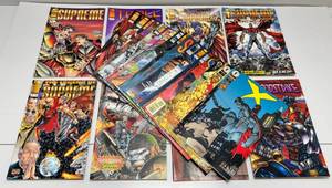 lot 59 image: Misc. Loose Comics Including Supreme & More