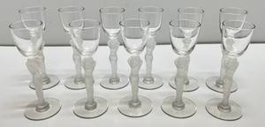 lot 69 image: Vintage Female Figural Shot Glasses