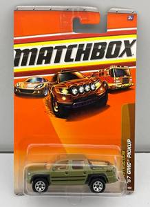 lot 102 image: Matchbox (ERROR) Mislabeled 57 GMC Pickup When It Is a Honda Ridgeline
