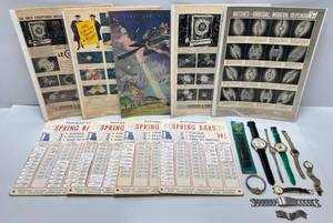 lot 108 image: Misc. Watches & Watch Parts