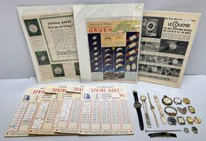 lot 109 image: Misc. Watches & Watch Parts