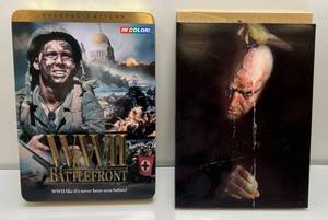 lot 163 image: WWII Battlefront DVD Set In Color (Opened & Appocalypse Now Sealed