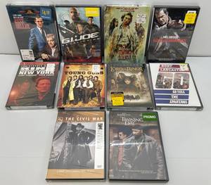 lot 184 image: Misc. DVDs Sealed New