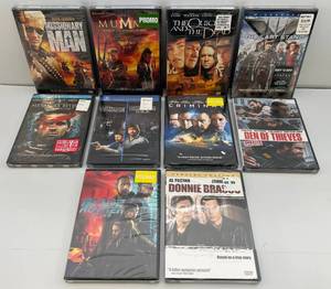 lot 185 image: Misc. DVDs Sealed New