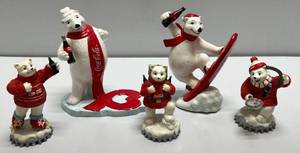 lot 216 image: Misc. Coca-Cola Collectible Figures