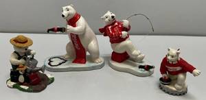 lot 218 image: Misc. Coca-Cola Collectible Figures