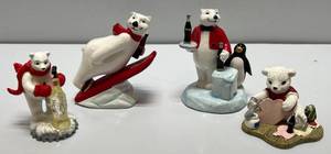 lot 219 image: Misc. Coca-Cola Collectible Figures