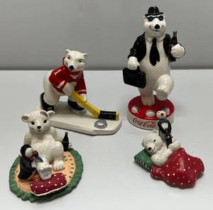 lot 220 image: Misc. Coca-Cola Collectible Figures
