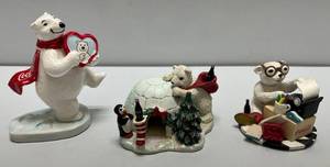 lot 224 image: Misc. Coca-Cola Collectible Figures