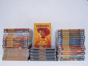 lot 88 image: LARGE Set of GUNSMOKE DVDs - Complete Series
