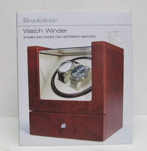 lot 119 image: Brand New BROOKSTONE Watch Winder