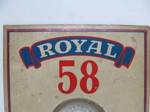 lot 263 image: Awesome Old Vintaeg ROYAL 58 Duluth Brewing Company Beer Advertising Thermometer Sign
