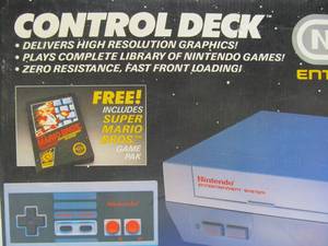 lot 256 image: Nintendo NES Video Game System in Original Box