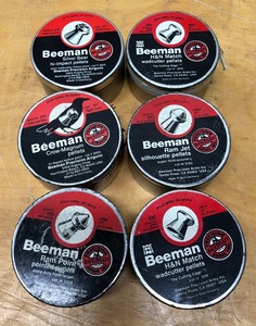 lot 298 image: Lot of Vintage BEEMAN Air Rifle Pellets