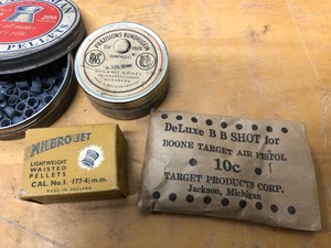 lot 302 image: Nice Lot of Early Air Rifle Pellets